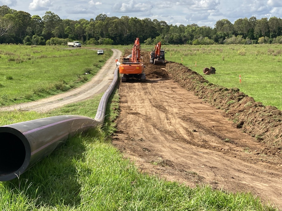 Milestone for $120m water project